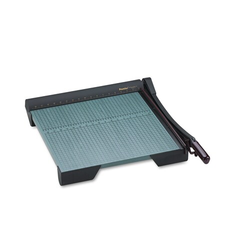 Premier The Original Green Paper Trimmer, 20 Sheets, 18" Cut Length, Wood Base, 18.5 x 18 W18